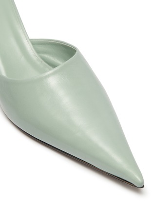 Detail View - Click To Enlarge - ACNE STUDIOS - Spazzolato leather mules