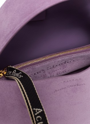 Detail View - Click To Enlarge - ACNE STUDIOS - Knot sash mini cow leather shoulder bag