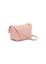 Detail View - Click To Enlarge - ACNE STUDIOS - Foldover flap mini leather crossbody bag