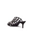 Detail View - Click To Enlarge - ALEXANDER WANG - 'Sofia' dome stud caged suede sandals
