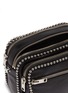 Detail View - Click To Enlarge - ALEXANDER WANG - 'Attica' ball chain trim leather crossbody bag