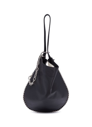 Main View - Click To Enlarge - ALEXANDER WANG - 'Roxy Hobo' ball chain trim leather bag