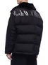 Back View - Click To Enlarge - MAISON MARGIELA - Faux fur collar puffer panel canvas shirt jacket
