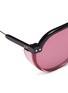 Detail View - Click To Enlarge - DIOR - 'Dior Club 3' optyl brow bar spoiler aviator sunglasses