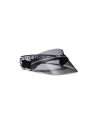 Main View - Click To Enlarge - DIOR - 'Dior Club 1' logo sweatband visor sunglasses