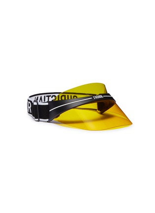 Main View - Click To Enlarge - DIOR - 'DiorClub1' logo sweatband visor sunglasses