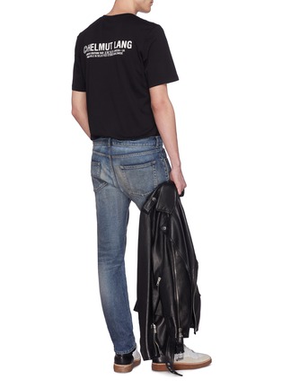 Figure View - Click To Enlarge - HELMUT LANG - 'Taxi' slogan print T-shirt