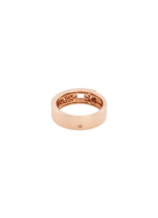 Figure View - Click To Enlarge - MESSIKA - 'Move Noa Pavé' diamond 18k rose gold ring