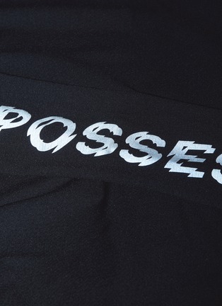  - SATISFY - 'Possessed' slogan print NILIT-Heat™ performance long sleeve T-shirt