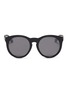 Main View - Click To Enlarge - GUCCI - Glass crystal star acetate round sunglasses