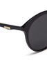 Detail View - Click To Enlarge - GUCCI - Acetate round sunglasses