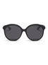 Main View - Click To Enlarge - GUCCI - Acetate round sunglasses