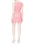 Back View - Click To Enlarge - ALICE & OLIVIA - 'Zula' floral lace dress