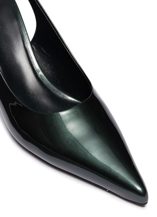 Detail View - Click To Enlarge - THE ROW - 'Bourgeoise' patent leather slingback pumps