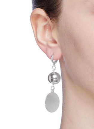 Front View - Click To Enlarge - MOUNSER - 'Aubade' sphere link drop earrings