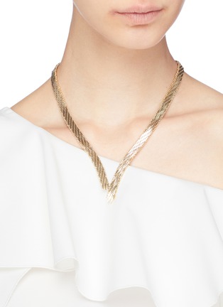 Figure View - Click To Enlarge - ROSANTICA - 'Volutta' long rope effect necklace