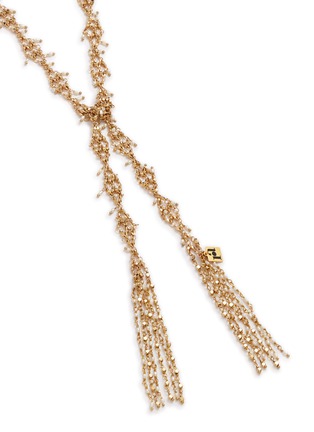 Detail View - Click To Enlarge - ROSANTICA - 'Surreale' beaded wrap necklace