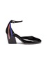 Main View - Click To Enlarge - PIERRE HARDY - 'Cherie' fringe ankle strap leather d'Orsay pumps