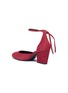 Detail View - Click To Enlarge - PIERRE HARDY - 'Cherie' fringe ankle strap d'Orsay pumps