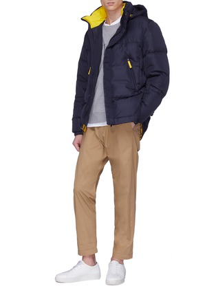 Figure View - Click To Enlarge - GEYM - Hooded down puffer jacket