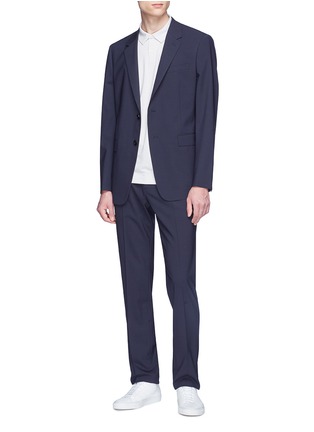 Figure View - Click To Enlarge - THEORY - 'Chambers' virgin wool soft blazer
