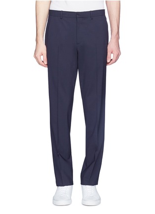 Main View - Click To Enlarge - THEORY - 'Mayer' virgin wool suiting pants