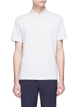 Main View - Click To Enlarge - THEORY - Pima cotton blend polo shirt