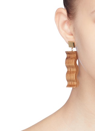 Figure View - Click To Enlarge - SOPHIE MONET - 'The Short Ripple' drop earrings
