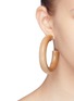 Figure View - Click To Enlarge - SOPHIE MONET - 'The Bell' geometric hoop earrings