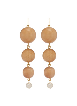 Main View - Click To Enlarge - SOPHIE MONET - 'The Trevi' freshwater pearl sphere drop earrings