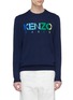 Main View - Click To Enlarge - KENZO - Logo intarsia wool blend sweater