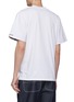 Back View - Click To Enlarge - MAISON KITSUNÉ - Fox appliqué chest pocket T-shirt