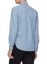 Back View - Click To Enlarge - MAISON KITSUNÉ - Fox head embroidered chambray shirt