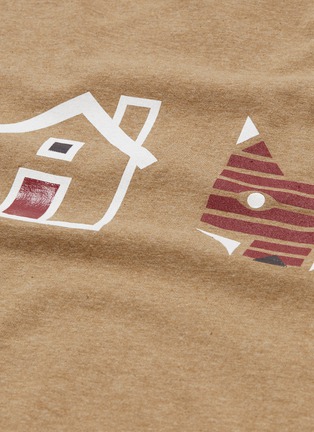  - MAISON KITSUNÉ - 'Rebus' house fox graphic print T-shirt
