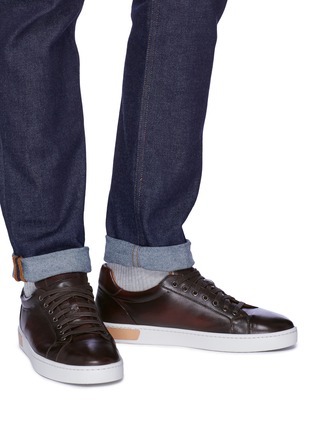 Figure View - Click To Enlarge - MAGNANNI - Leather sneakers
