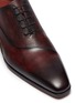 Detail View - Click To Enlarge - MAGNANNI - Textured panel leather Oxfords