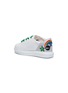 Figure View - Click To Enlarge - WINK - 'Popcorn' mix appliqué leather kids sneakers