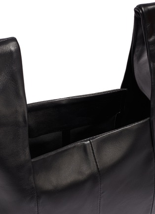Detail View - Click To Enlarge - KARA - Mini leather shopper bag