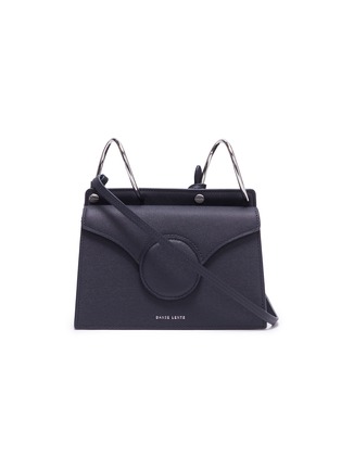 Main View - Click To Enlarge - DANSE LENTE - 'Phoebe' spiral handle leather crossbody mini bag