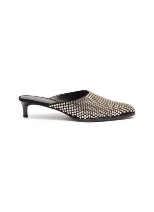 Main View - Click To Enlarge - 3.1 PHILLIP LIM - 'Agatha' strass leather mules