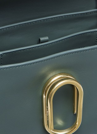 Detail View - Click To Enlarge - 3.1 PHILLIP LIM - 'Alix' paperclip flap mini leather satchel