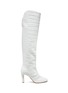 Main View - Click To Enlarge - GABRIELA HEARST - 'Linda' croc embossed leather knee high boots