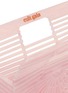Detail View - Click To Enlarge - CULT GAIA - 'Acrylic Ark' mini caged saddle bag