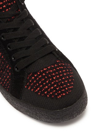 Detail View - Click To Enlarge - ASH - 'Ninja' mixed knit sock sneakers