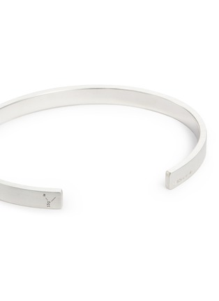 Detail View - Click To Enlarge - LE GRAMME - 'Le 15 Grammes' brushed sterling silver cuff