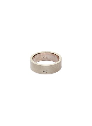 Main View - Click To Enlarge - LE GRAMME - 'Le 9 Grammes' brushed sterling silver ring