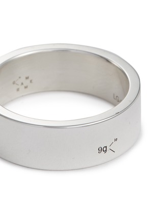 Detail View - Click To Enlarge - LE GRAMME - 'Le 9 Grammes' polished sterling silver ring