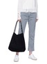 Figure View - Click To Enlarge - PROENZA SCHOULER - 'L' suede tote