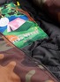  - GCDS - Logo appliqué camouflage print bomber jacket