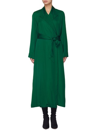 Main View - Click To Enlarge - BARENA - 'Fedra' belted wrap dress